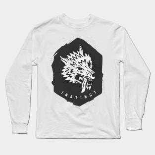 Instinct - Wolf Long Sleeve T-Shirt